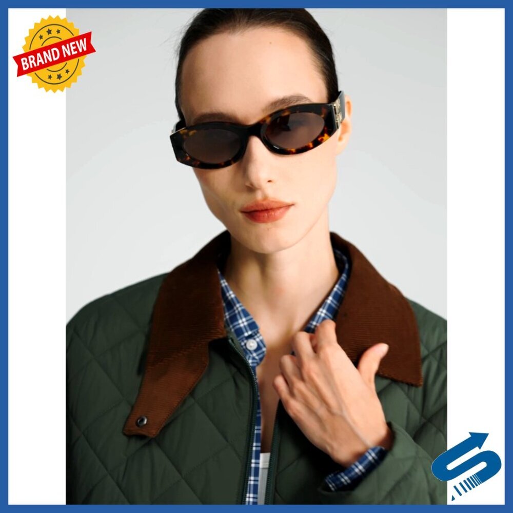 Quilted Lightweight Puffer Jacket Cropped Zip Up Coat with Pockets - Picture 7 of 7